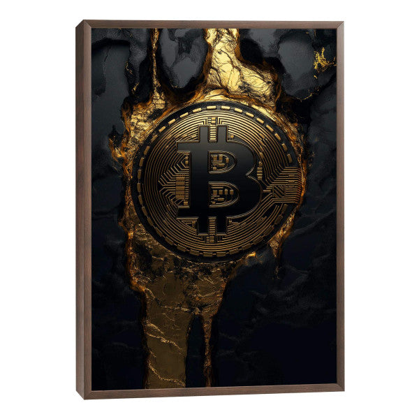 Quadro Decorativo O Poder do Bitcoin