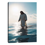 Quadro Decorativo Jesus Sobre as Águas