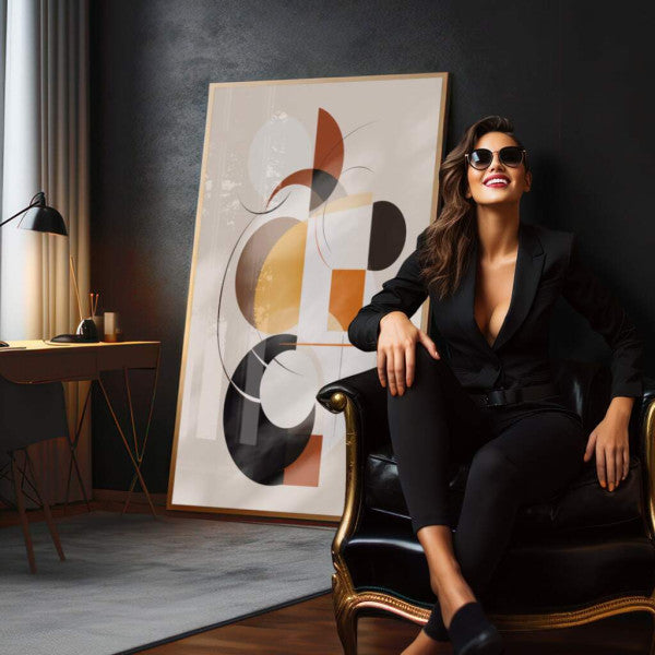 Quadro Decorativo: Outono Minimalista e Elegante
