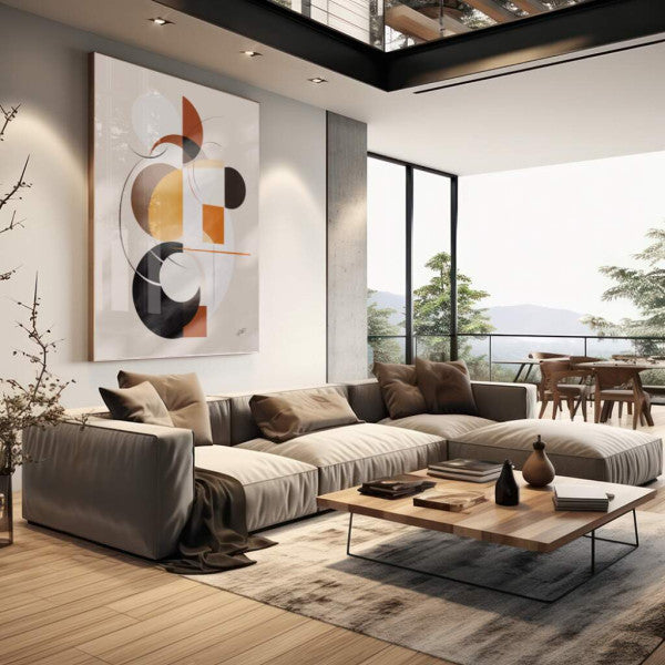 Quadro Decorativo: Outono Minimalista e Elegante