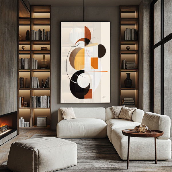 Quadro Decorativo: Outono Minimalista e Elegante