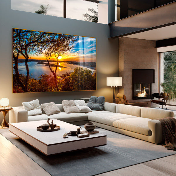 Quadro Decorativo O Encanto do Entardecer: Sinta a Paz