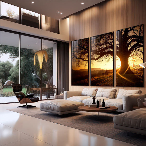 Quadro Decorativo Amanhecer Sereno: Toque de Paz