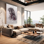 Quadro Decorativo: Visão Inspiradora de Jesus na Cruz