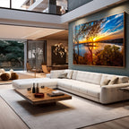 Quadro Decorativo O Encanto do Entardecer: Sinta a Paz