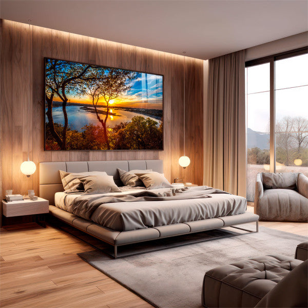 Quadro Decorativo O Encanto do Entardecer: Sinta a Paz