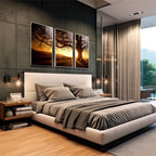 Quadro Decorativo Amanhecer Sereno: Toque de Paz
