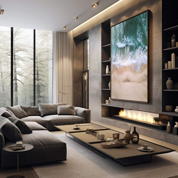 Quadro Decorativo Majestade do Oceano - Exclusivo