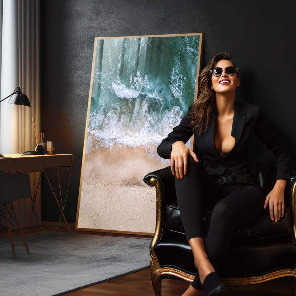 Quadro Decorativo Majestade do Oceano - Exclusivo