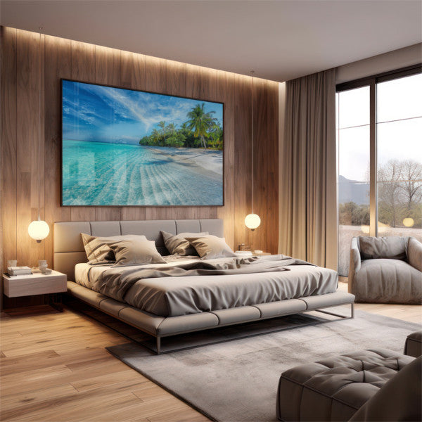 Quadro Decorativo: Paraíso Tropical - Eleva seu Espírito