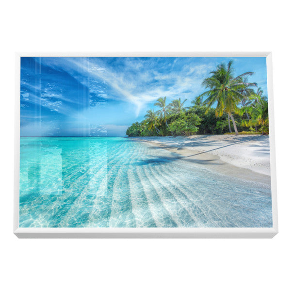 Quadro Decorativo: Paraíso Tropical - Eleva seu Espírito