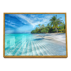 Quadro Decorativo: Paraíso Tropical - Eleva seu Espírito