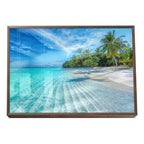 Quadro Decorativo: Paraíso Tropical - Eleva seu Espírito
