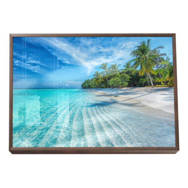 Quadro Decorativo: Paraíso Tropical - Eleva seu Espírito