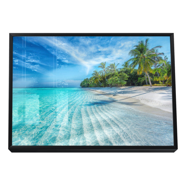 Quadro Decorativo: Paraíso Tropical - Eleva seu Espírito