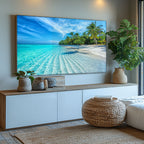 Quadro Decorativo: Paraíso Tropical - Eleva seu Espírito