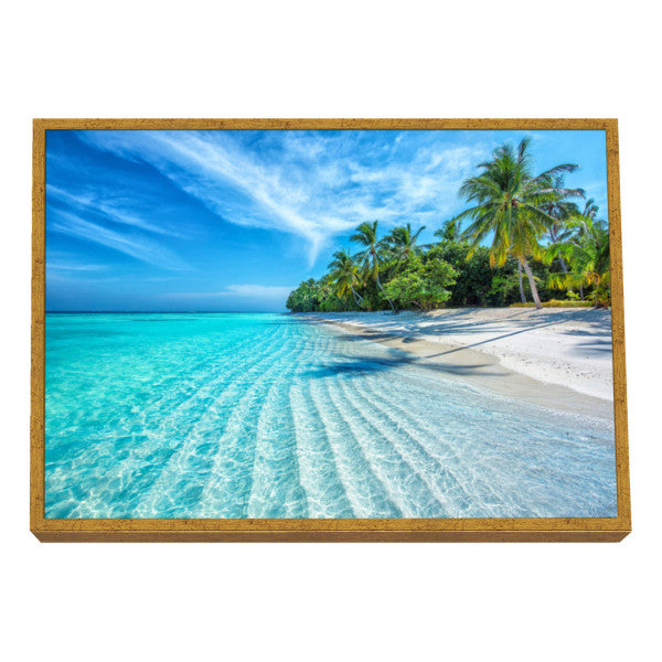 Quadro Decorativo: Paraíso Tropical - Eleva seu Espírito