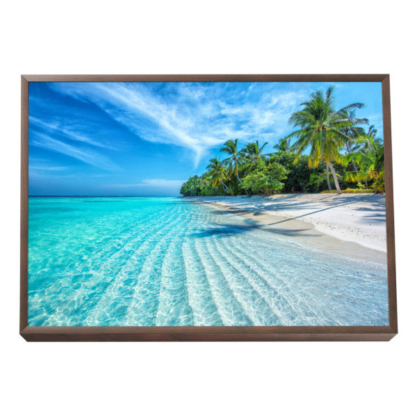 Quadro Decorativo: Paraíso Tropical - Eleva seu Espírito