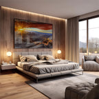 Quadro Decorativo Cânion ao Amanhecer: Inspiração Pura