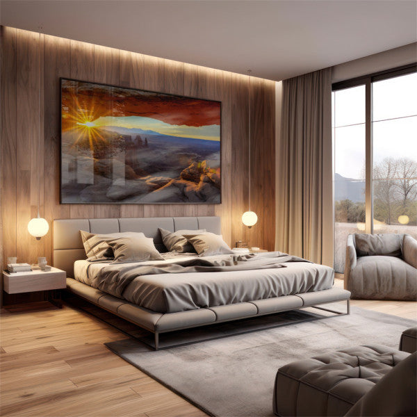 Quadro Decorativo Cânion ao Amanhecer: Inspiração Pura