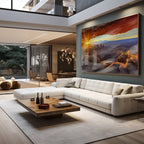 Quadro Decorativo Cânion ao Amanhecer: Inspiração Pura