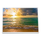 Quadro Decorativo: Encantador Pôr do Sol na Praia