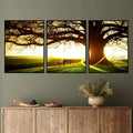 Quadro Decorativo: Pôr do Sol Rústico, Encanto Natural