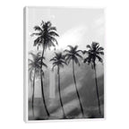 Quadro Decorativo Silhuetas Tropicais: Impacto Visual Único
