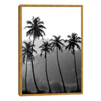 Quadro Decorativo Silhuetas Tropicais: Impacto Visual Único