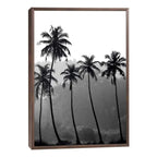 Quadro Decorativo Silhuetas Tropicais: Impacto Visual Único