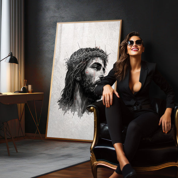 Quadro Decorativo: Inspiração Jesus em Seu Lar