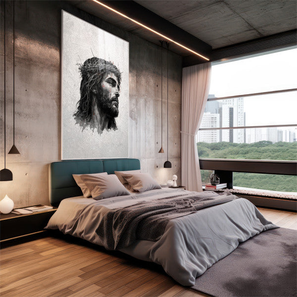 Quadro Decorativo: Inspiração Jesus em Seu Lar