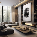 Quadro Decorativo: Inspiração Jesus em Seu Lar