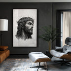 Quadro Decorativo: Inspiração Jesus em Seu Lar