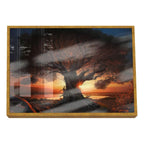 Quadro Decorativo Tranquilidade ao Anoitecer: Refúgio Sereno