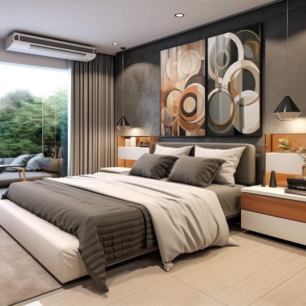 Quadro Decorativo: Abstração Terrosa - Beleza Singular