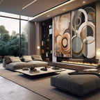 Quadro Decorativo: Abstração Terrosa - Beleza Singular