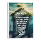 Quadro Decorativo Ilha do Sucesso - Captura Seus Sonhos