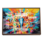 Quadro Decorativo Sucesso Motivacional: Inspire-se!