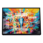 Quadro Decorativo Sucesso Motivacional: Inspire-se!