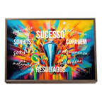Quadro Decorativo Sucesso Motivacional: Inspire-se!