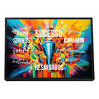 Quadro Decorativo Sucesso Motivacional: Inspire-se!