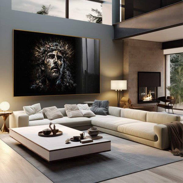 Quadro Decorativo Expressão Divina - Toque Celestial