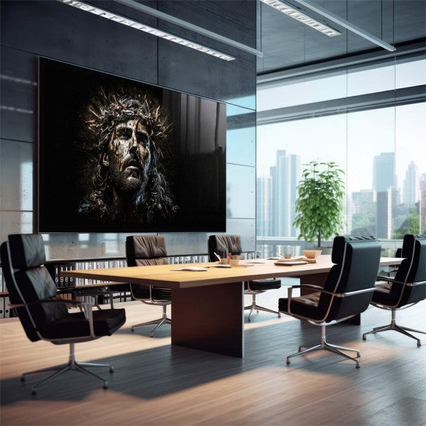 Quadro Decorativo Expressão Divina - Toque Celestial