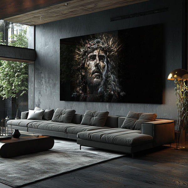 Quadro Decorativo Expressão Divina - Toque Celestial