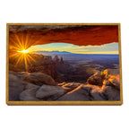Quadro Decorativo Cânion ao Amanhecer: Inspiração Pura