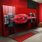 Quadro Decorativo Carro de Corrida: Velocidade e Estilo