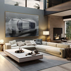 Quadro Decorativo Exclusivo Porsche 911 - Sinônimo de Luxo