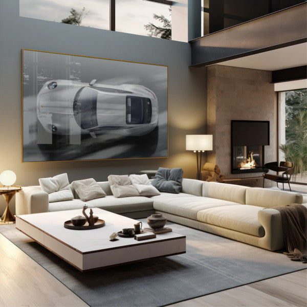Quadro Decorativo Exclusivo Porsche 911 - Sinônimo de Luxo