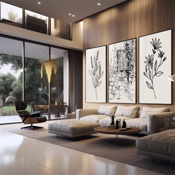 Quadro Decorativo Botânica Elegante - Toque Natural Único
